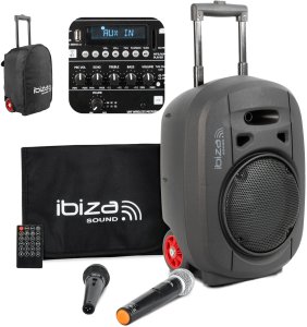 Kolumna mobilna Ibiza PORT8UHF-MKII-TWS one size 2