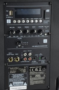 Kolumna mobilna Ibiza PORT8UHF-MKII-TWS one size 25