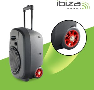 Kolumna mobilna Ibiza PORT8UHF-MKII-TWS one size 36