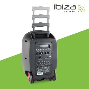 Kolumna mobilna Ibiza PORT8UHF-MKII-TWS one size 44
