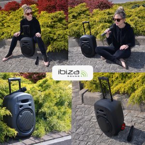 Kolumna mobilna Ibiza PORT8UHF-MKII-TWS one size 46