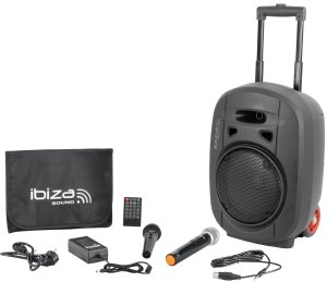 Kolumna mobilna Ibiza PORT8UHF-MKII-TWS one size 9