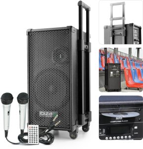 Kolumna mobilna Ibiza PORT8MINI CD MP3 Player one size 2