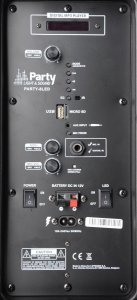 Kolumna mobilna z mikrofonem 300W Party Light&Sound PARTY-8LED one size 14