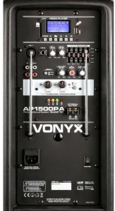 Kolumna Vonyx Kolumna mobilna z mikrofonami 800W AP1500PA one size 7