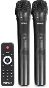 Głośnik Vonyx Kolumna mobilna z mikrofonami UHF SPJ-PA915 one size 6