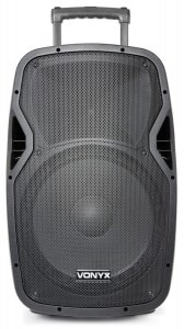 Głośnik Vonyx Kolumna mobilna z mikrofonami 800W AP1500PA 15" one size 4