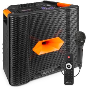 Głośnik Vonyx Kolumna mobilna ROCK300 180W BT FM bateria one size 17