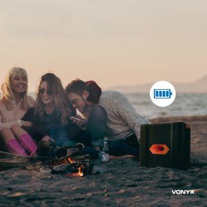 Głośnik Vonyx Kolumna mobilna ROCK300 180W BT FM bateria one size 18