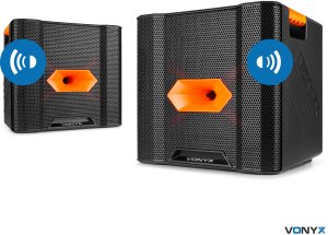 Głośnik Vonyx Kolumna mobilna ROCK300 180W BT FM bateria one size 19