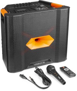 Głośnik Vonyx Kolumna mobilna ROCK300 180W BT FM bateria one size 2