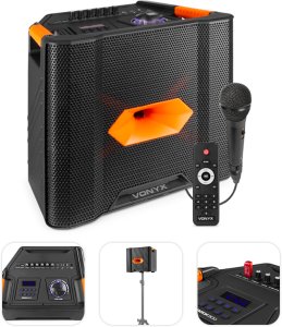 Głośnik Vonyx Kolumna mobilna ROCK300 180W BT FM bateria one size 3