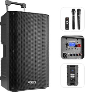 Głośnik Vonyx Kolumna mobilna PORT VSA500 12" one size 2
