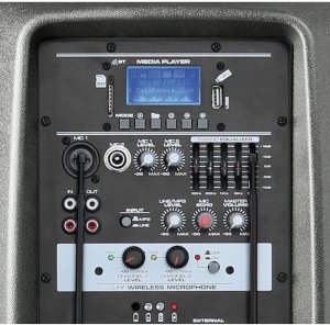 Kolumna mobilna z mikrofonami 600W Vonyx AP1200PA 12" one size 4