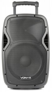 Kolumna mobilna z mikrofonami 600W Vonyx AP1200PA 12" one size 6