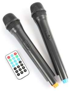 Głośnik Vonyx Kolumna mobilna z mikrofonami 600W AP1200PA one size 8