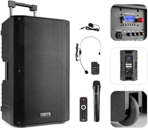 Głośnik Vonyx Kolumna mobilna PORT VSA500-BP 12" Combi one size 2