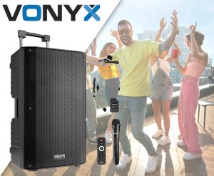 Głośnik Vonyx Kolumna mobilna PORT VSA500-BP 12" Combi one size 3