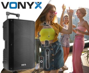 Kolumna mobilna 1000W VSA700-BP 15" Combi one size 3