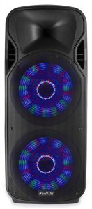 Kolumna aktywna mobilna LED FT215LED 2x 15" 1600W Fenton one size 5