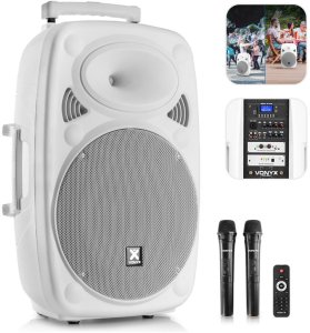 Kolumna z mikrofonami/ nagłośnienie mobilne Verve46 15Vonyx biały one size 2