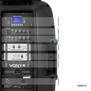 Kolumna z mikrofonami/ nagłośnienie mobilne Verve46 15Vonyx one size 15