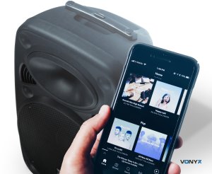 Kolumna z mikrofonami/ nagłośnienie mobilne Verve46 15Vonyx one size 16