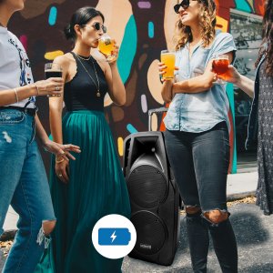 Głośnik Vonyx Kolumna aktywna 2x10'' 1000W BT SPX-PA9210 one size 12