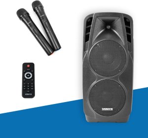 Głośnik Vonyx Kolumna aktywna 2x10'' 1000W BT SPX-PA9210 one size 15