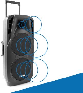 Głośnik Vonyx Kolumna aktywna 2x10'' 1000W BT SPX-PA9210 one size 17