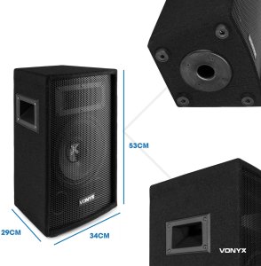 Kolumna pasywna 10'' 500W Vonyx SL10 one size 20