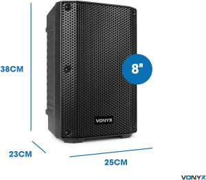 Kolumna aktywna Bi-amp 8" 250 W BT MP3 Vonyx VSA08BT one size 17