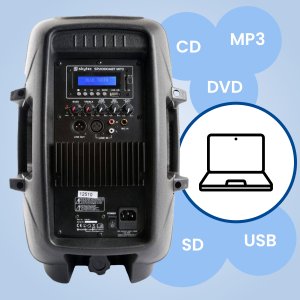 Kolumna aktywna 10'' 400W Vonyx SPJ-1000ABT one size 14