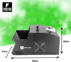 Firefog Wytwornica baniek i dymu z efektem LED Octopus 1500BL DMX pilot one size 11