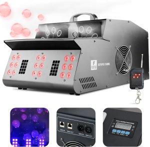 Firefog Wytwornica baniek i dymu z efektem LED Octopus 1500BL DMX pilot one size 17