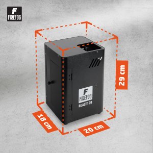 Wytwornica ognia 200W DMX BLAZE100 Firefog one size 11