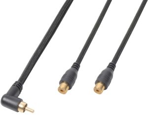 Kabel Audio RCA [M] - 2xRCA [F] 0.3 m one size 1