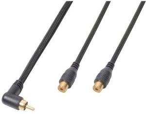 Kabel Audio RCA [M] - 2xRCA [F] 0.3 m one size 2