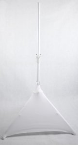 Materiał na statyw kolumnowy LYCRA-STAND-0.7M Biały one size 2