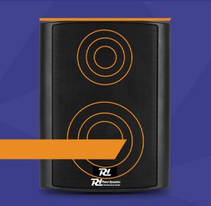 Kolumny instalacyjne dwudrożne 100W - para, kolor czarny one size 11