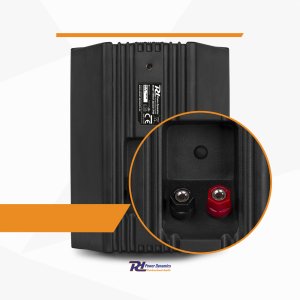 Kolumny instalacyjne dwudrożne 100W - para, kolor czarny one size 13