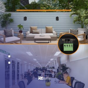 Kolumny instalacyjne 100V 3" 60W IPX5 PD BC30V one size 14