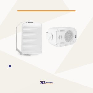 Kolumny instalacyjne 3" 60W IPX5 PD BGO30 w zestawie 2szt białe one size 11