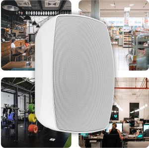 Zestaw kolumn instalacyjnych BHW60BK 6" 120W 100V Power Dynamics one size 3