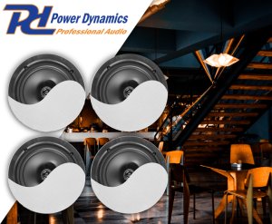 Zestaw głośników sufitowych 4szt NCBT604 6,5" biały one size 9