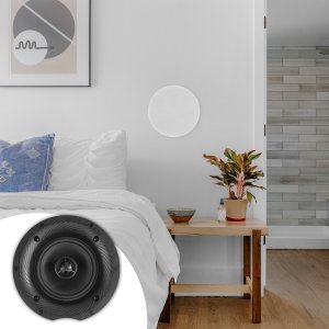 Zestaw głośników sufitowych CSH65 2-drożny/ wzmacniacz/ BT one size 12