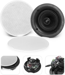 Zestaw głośników sufitowych CSH65 2-drożny/ wzmacniacz/ BT one size 2