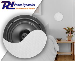 Power Dynamics Niskoprofilowy głośnik sufitowy 1szt NCBT601 BT 6,5" white one size 3