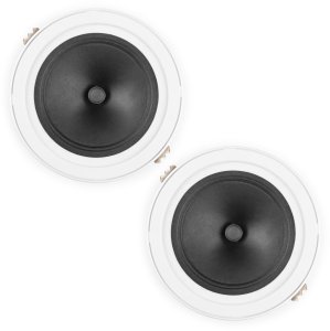 Power Dynamics Zestaw głośników sufitowych MSLP50 5" niskoprofilowych o mocy 80 W one size 4