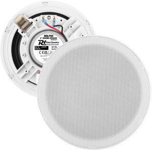 Power Dynamics Zestaw głośników sufitowych MSLP65 6" niskoprofilowych o mocy 100 W one size 18